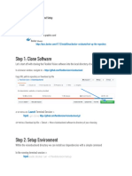 Flexible Vision Software Setup