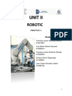 Unit Ii Robotic: Practice 1