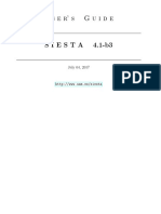 Siesta 4.1-b3: User's Guide