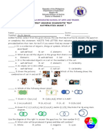 First Grading Diagnostic Test..7