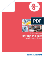 Flat Die PET Film: Innovative Extrusion Lines