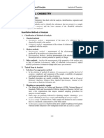 Analytical Chemistry Notes, Problems PDF