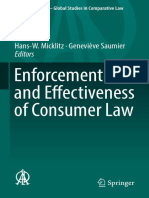 (Ius Comparatum - Global Studies in Comparative Law 27) Hans-W. Micklitz, Geneviève Saumier - Enforcement and Effectiveness of Consumer Law-Springer International Publishing (2018)