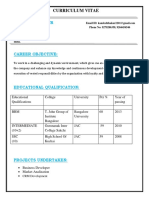 Curriculum Vitae: Kamlesh Thakur