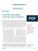 Bringing Curriculum To Life - Tobias, Campbell, and Greco