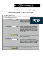 Spring Rate Calculator