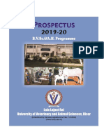 Prospectus B.V.SC and AH 2019-20