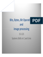 Bits, Bytes, Bit Operations and Image Processing Image Processing