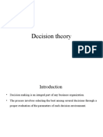 Decision Theory