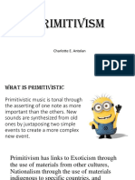 Primitivism: Charlotte E. Antolan