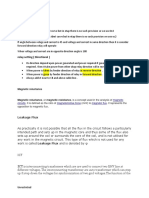 Relay Setting (Directional) : Leakage Flux