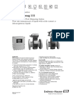 Endress Hauser Promag 55S User Manual