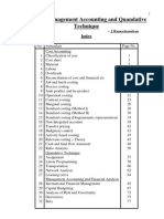 Costing Formulas PDF