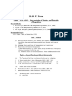 LB-6031 Contents Interpretation of Statutes and Principle of Legislation January 2018