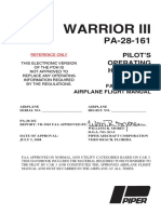 PA-28-161 WARRIOR III Operation Book PDF