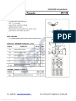 Isc 2N3198: Silicon PNP Power Transistor