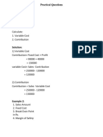 Lecture 2 BEP Numericals Answers