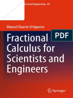 Fractional Calculus For Scientis and Engineers - M. Duarte O. - Springer