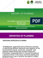 Foundation of Planning For CDC