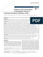 Forest Ecosystems - Plant Diversity Patterns and Conservation Status 