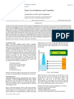 Microcontroller Based Water Level Indicator and Controller