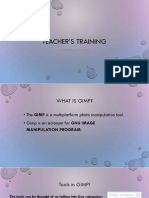 Teacher's Training GIMP