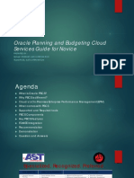 Oracle Planning and Budgeting Cloud Sanjay Purohit