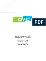 Forklift Policy Handbook