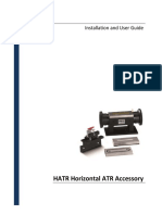 HATR Horizontal ATR Accessory: Installation and User Guide