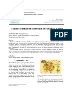 Climatic Analysis of A Haveli in Shekhawati Region, Rajasthan