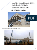 PSC I-Girder Bridge Design in BS