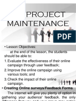 Ict Project Maintenance