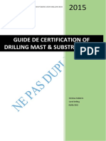 Drilling Mast and Subtructure Certificat