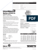 Series LF3001A Specification Sheet