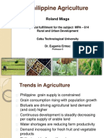 Trend of Philippine Agriculture - Report