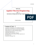 Unit 5 - Refrigeration System Students