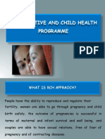 Reproductive and Child Health Programme