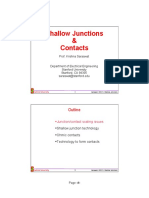 Shallow Junctions Slides