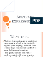 Abstract Expressionism