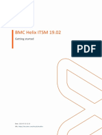 BMC Helix ITSM 19.02 - Getting Started - 07!20!2019