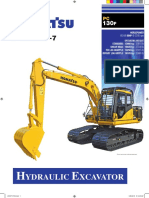 Komatsu PC130F Leaflet