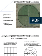 Center Pivot Irrigation Design