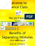 Benefits of Separating Mixtures