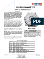 Model J Series Converter: Repair Kit Instructions