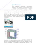 Various Types of Transformers PDF