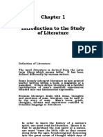 Introduction To The Study of Literature