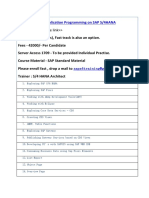 Introduction To Application Programming On SAP S/4HANA