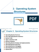 Chapter 2: Operating-System Structures: Silberschatz, Galvin and Gagne ©2013 Operating System Concepts - 9 Edition