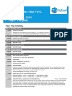 Civics and Careers August 2019 Itinerary