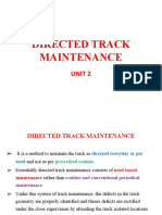 Directed Track Maintenance: Unit 2